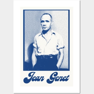 Jean Genet / Retro Fan Artwork Posters and Art